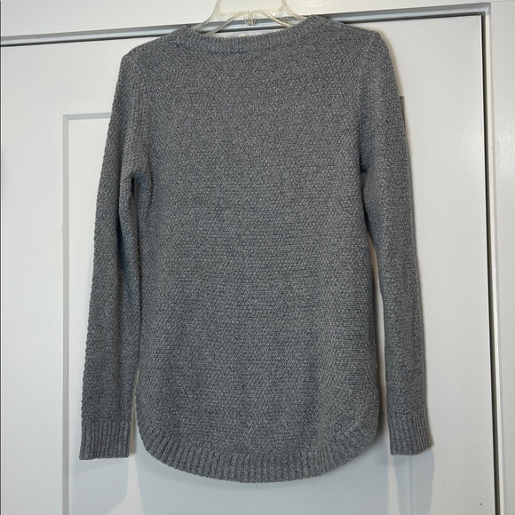 Pink Clover grey Nikole textured sweater size small. - Picture 7 of 11
